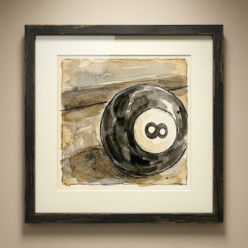 Visual representation of a framing  for INDEX 08 | Amor Fati