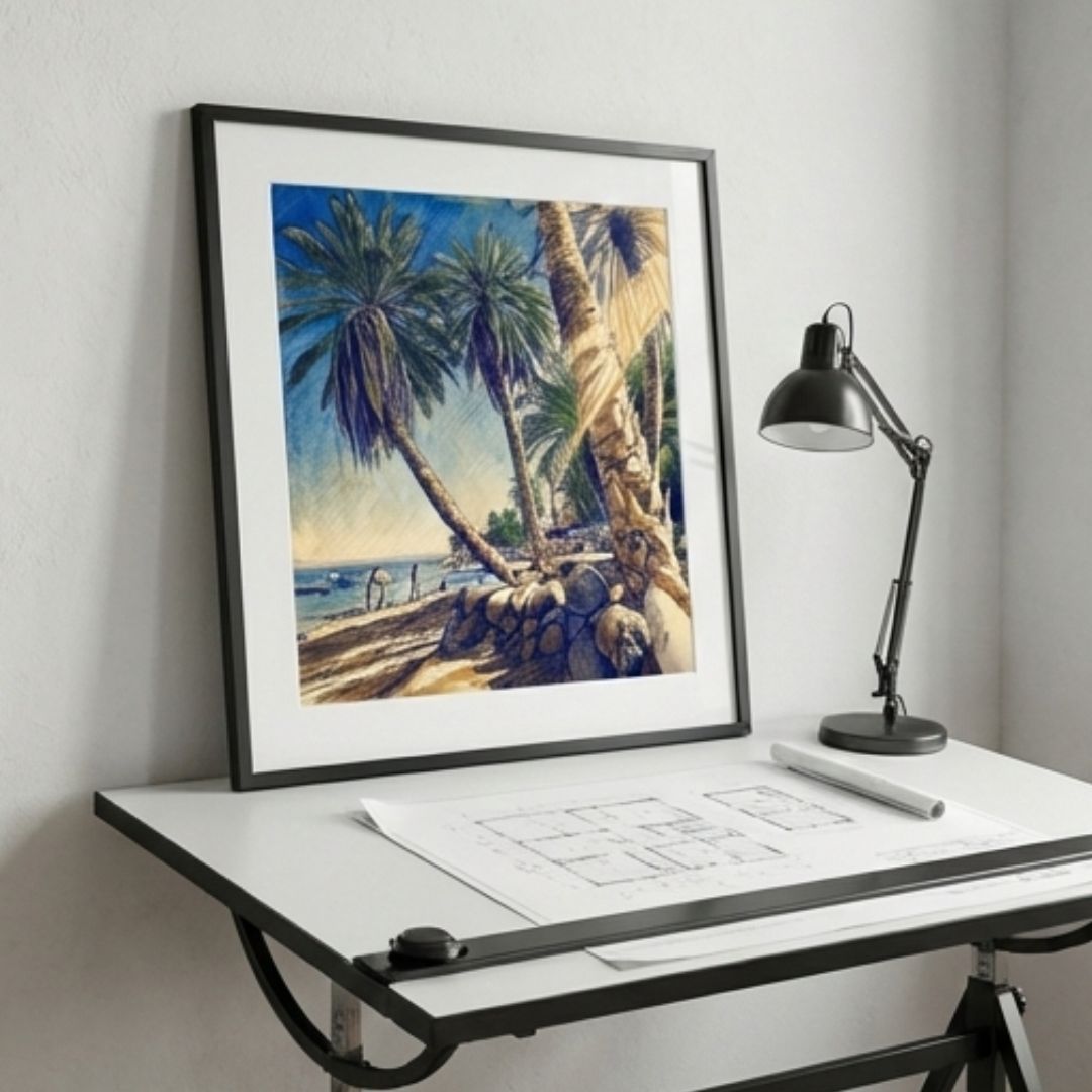 INDEX 03 | Coastal Interlude | Limited Edition (1/10) 50x50cm Museum Giclée